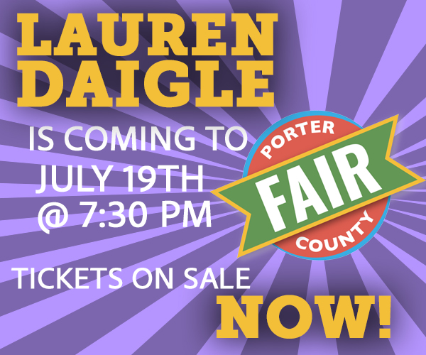 Lauren Daigle at the Porter County Fair
