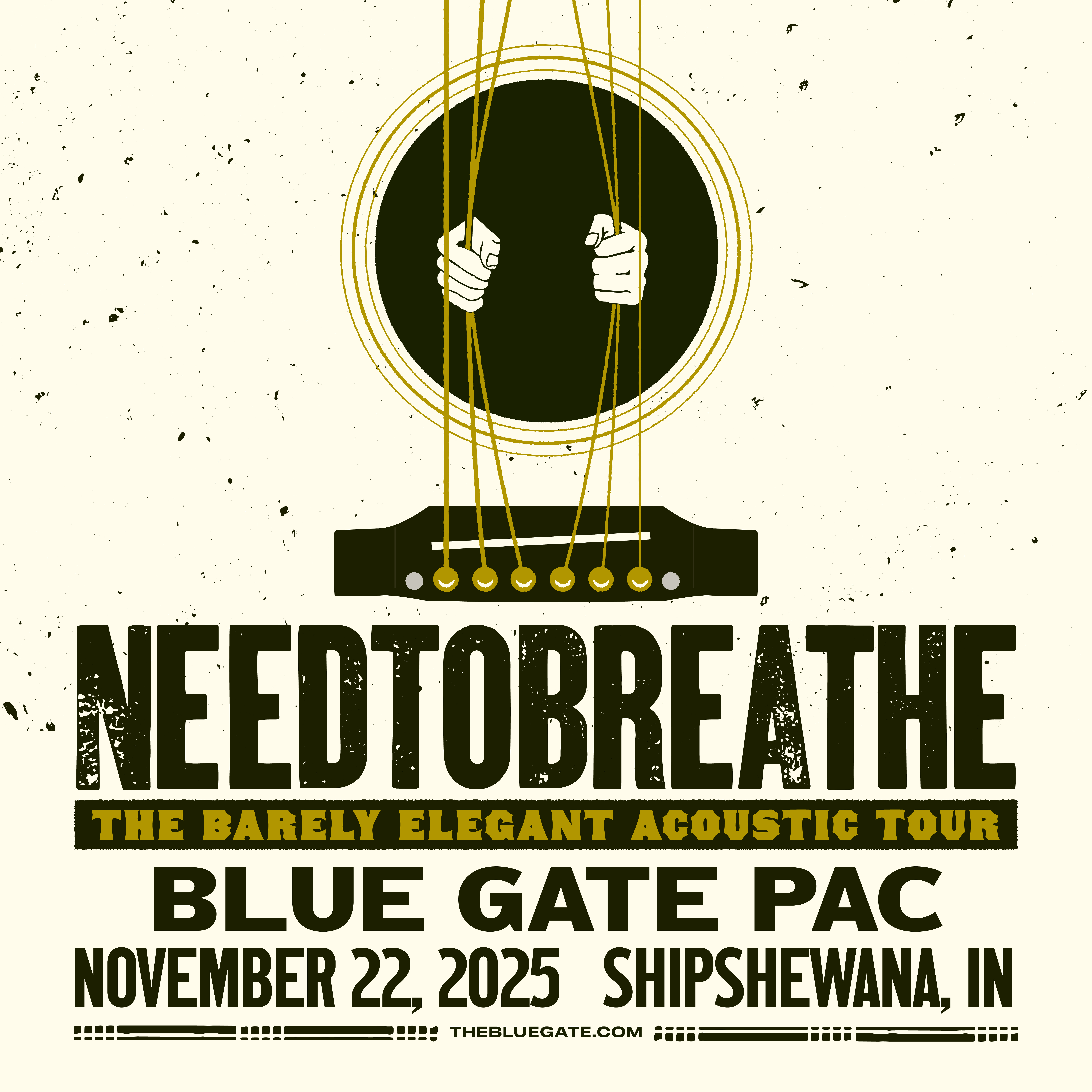 NEEDTOBREATHE | The Barely Elegant Acoustic Tour