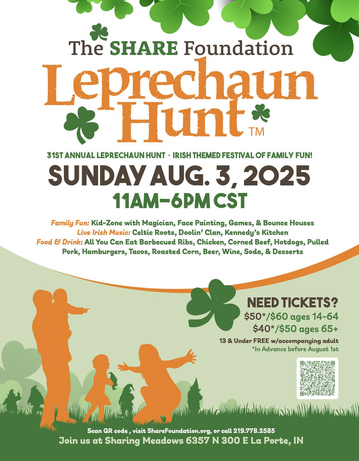 The Share Foundation Leprechaun Hunt