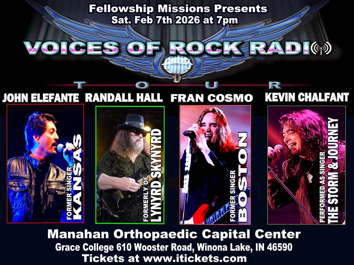 Fellowship Missions Presents: The Voices of Rock Radio In Concert