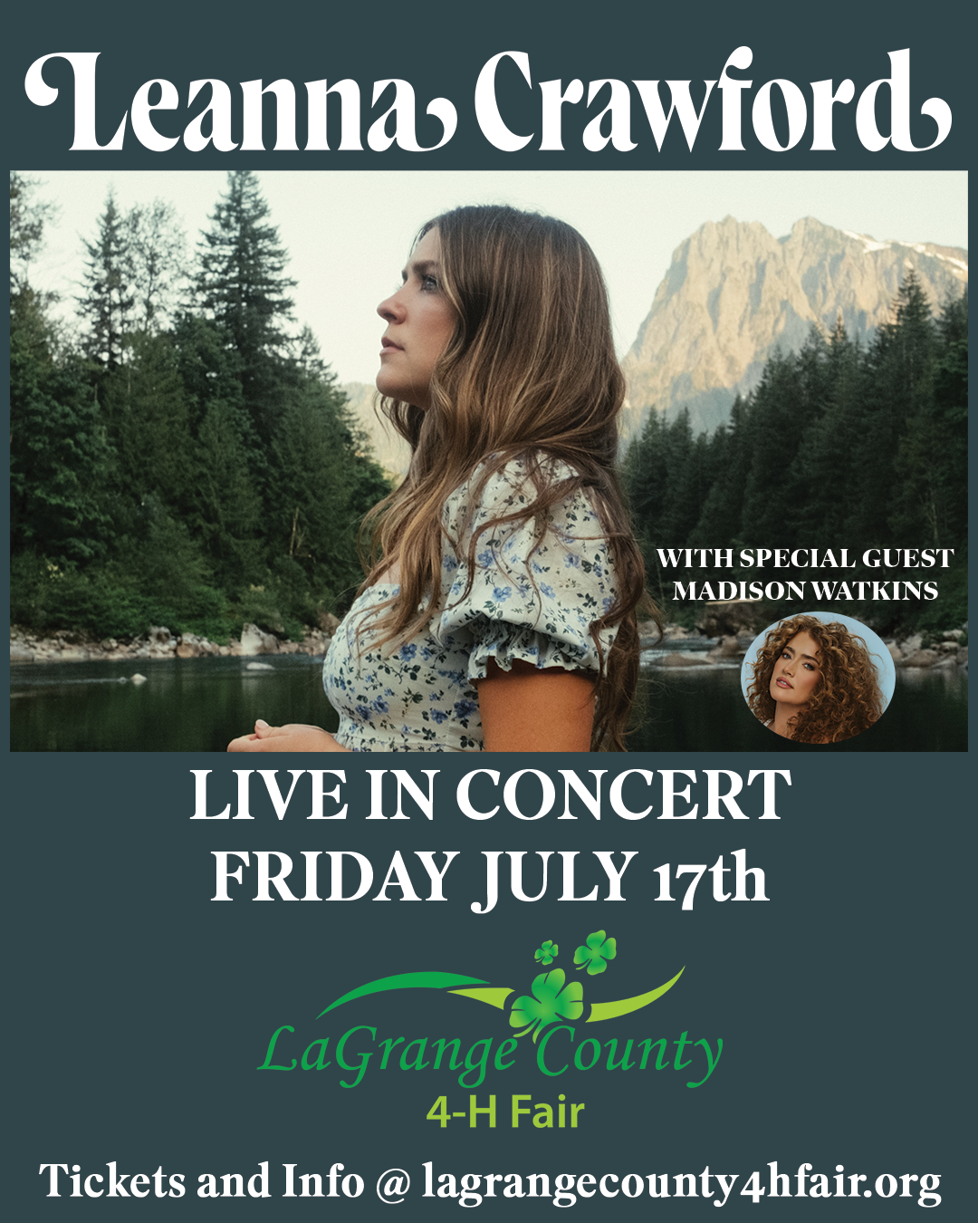 LaGrange County 4-H Fair Presents Leanna Crawford