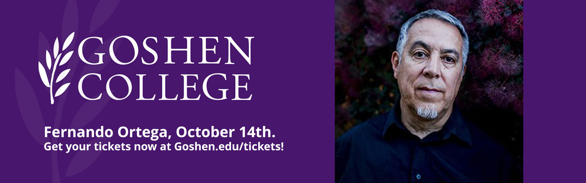 Goshen College Presents Fernando Ortega